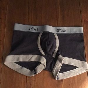 2Xist slim trunk boxer briefs, navy blue Small